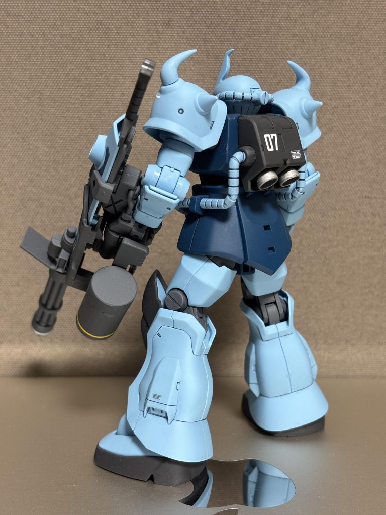 HG グフカスタムを純正デカールで。–4枚目/制作者：HQuuuuuuX