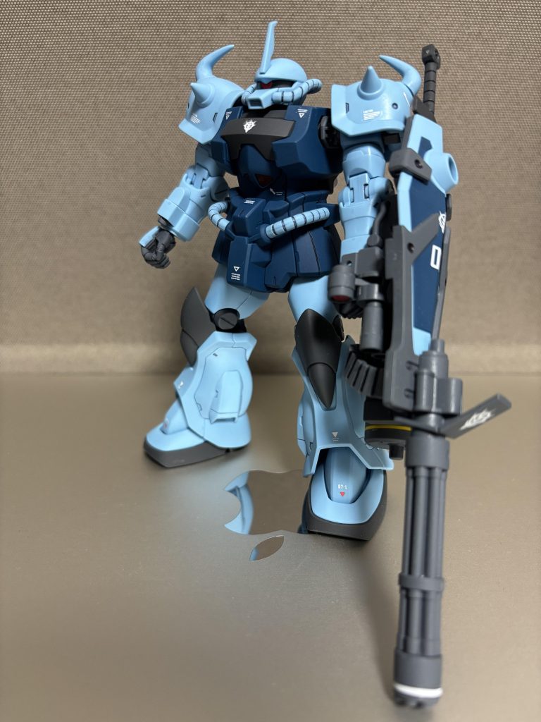 HG グフカスタムを純正デカールで。–2枚目/制作者：HQuuuuuuX