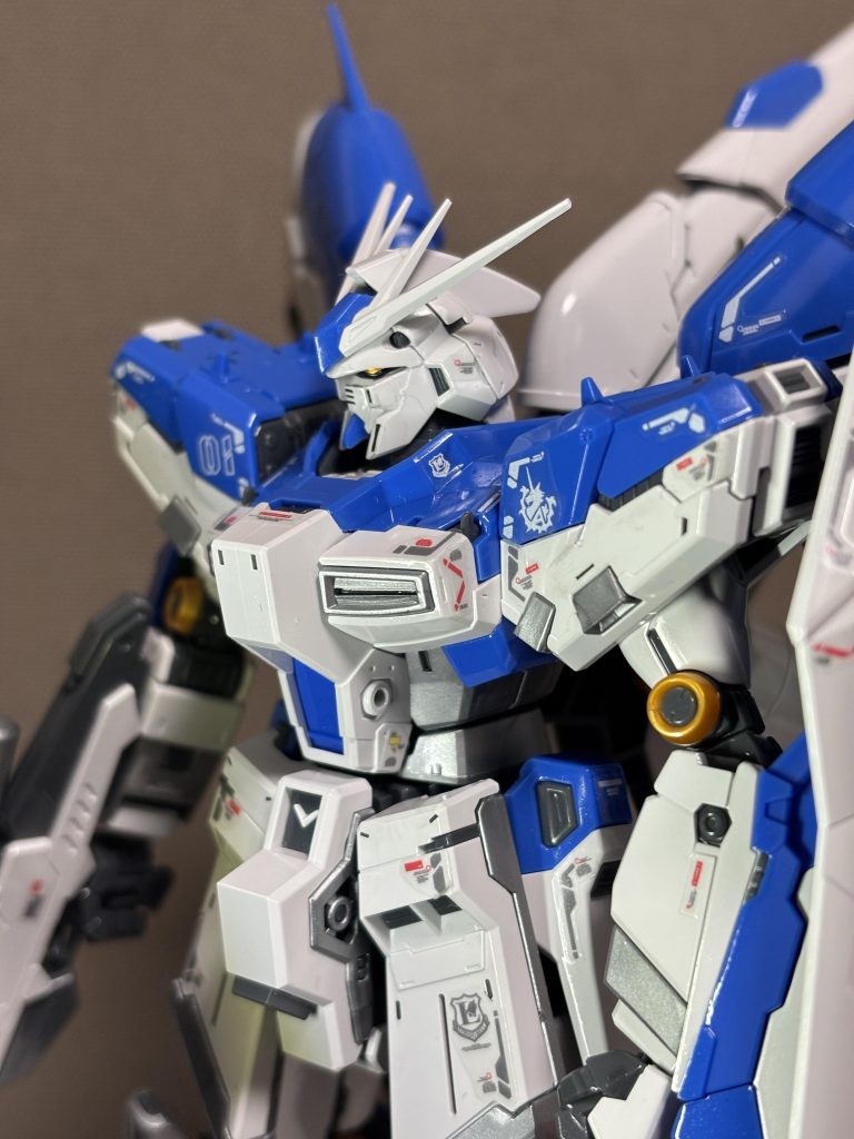 RG Hi-νガンダムを光沢トップコートで。–4枚目/制作者：HQuuuuuuX