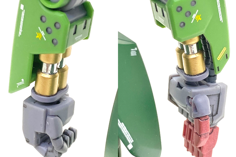 シリンダーの塗装が一番頑張った個所で質感はかなりあると思います。