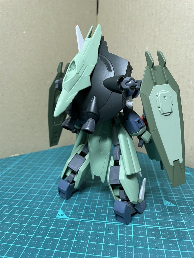 後ろ側。シールドの接続方法を変更しました。