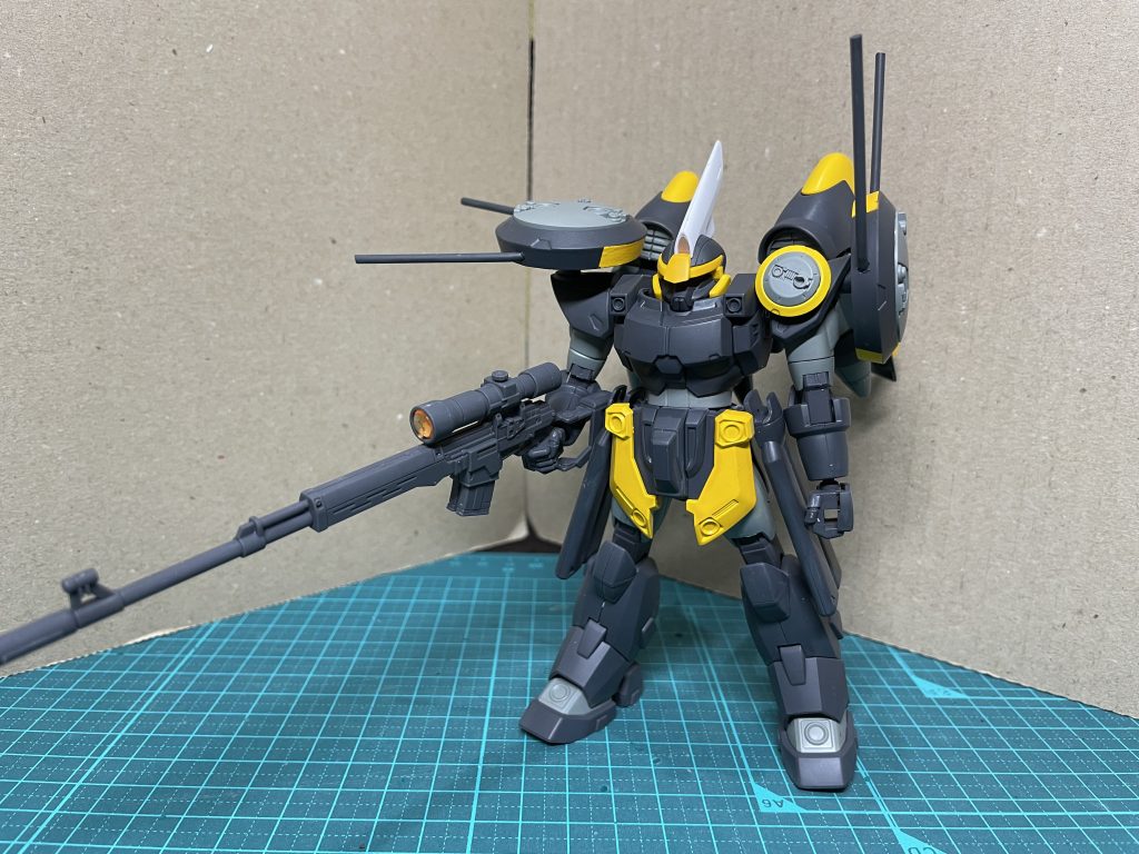 ライフルはイフリートイェーガーのものを流用しました。