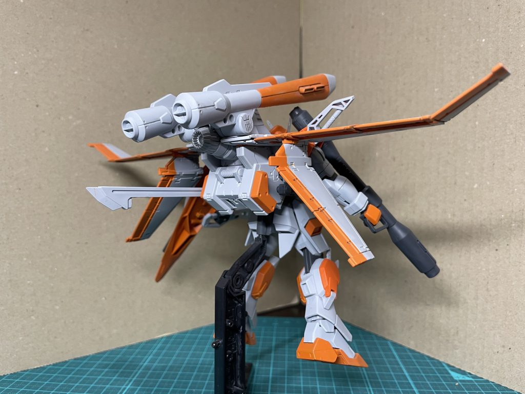 エール要素は、フルメタのアーバレストの緊急展開ブースターを使いました。