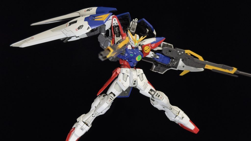 バスターライフルを分割して二丁持ちに。いつになっても男の子は二丁拳銃、二刀流には憧れますね...