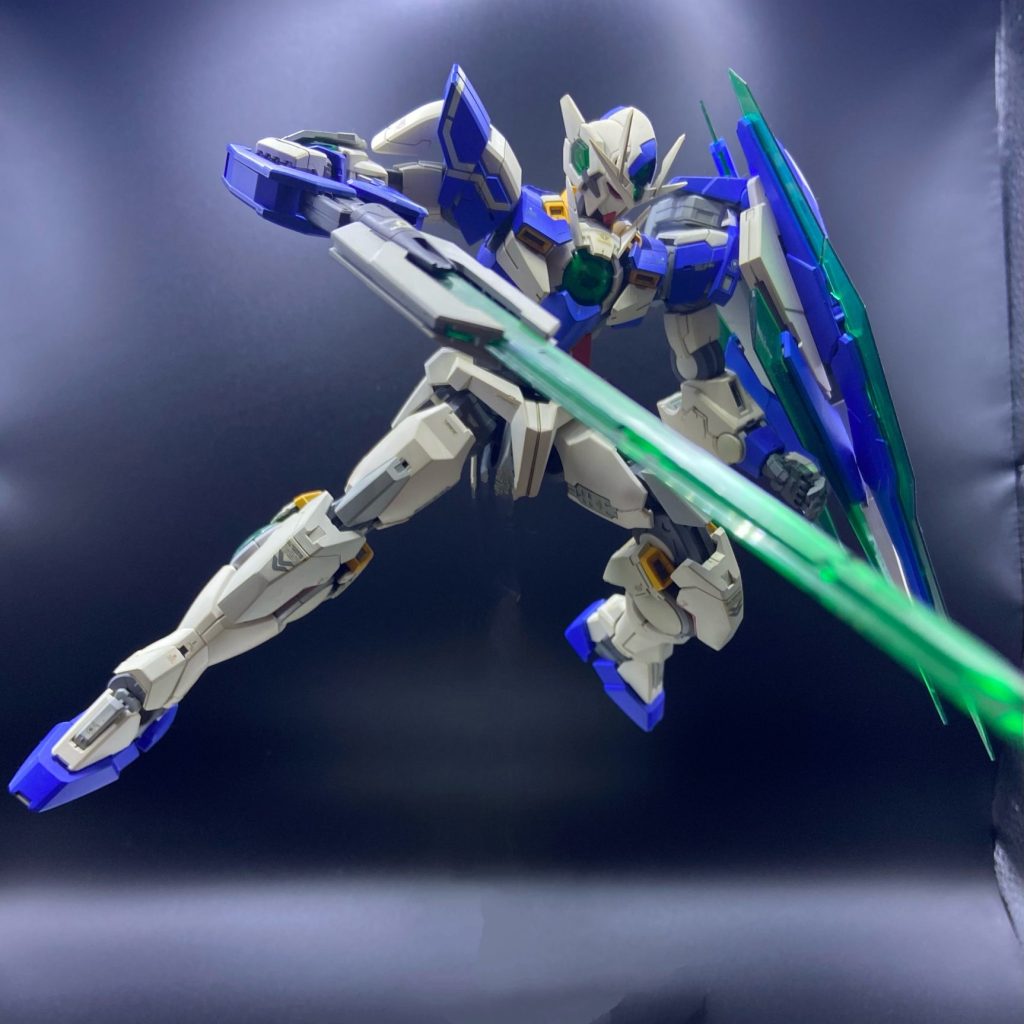 MG ダブルオークアンタ｜としさんのガンプラ作品｜GUNSTA（ガンスタ）