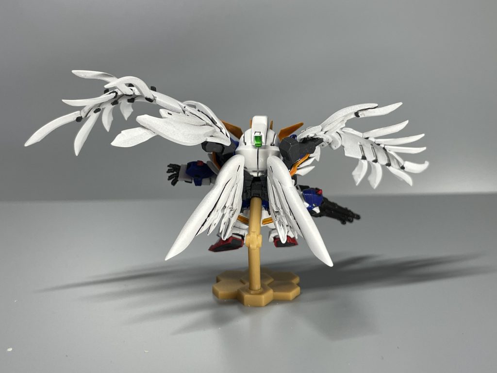 羽はもう一回くらい白吹けば良かった。