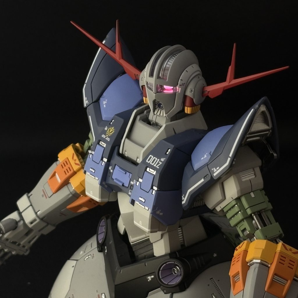 だから、誰でも手軽に“プロっぽいジオング”を作れるんです。ニュートラルグレー2と3を使うだけで、色選びに迷わず、仕上がりもぐっと洗練される。 派手なテクニックよりも、塗料選びで差がつく──そんな体験ができます。