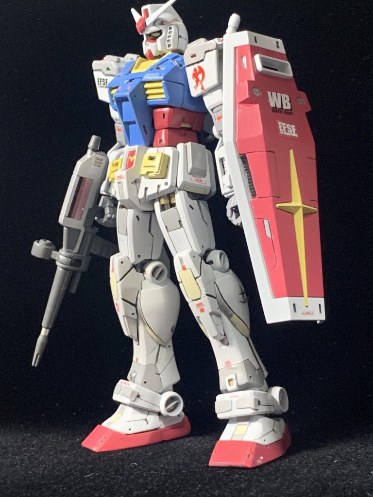 左側のショット。やっぱガンダムはいい‼️
