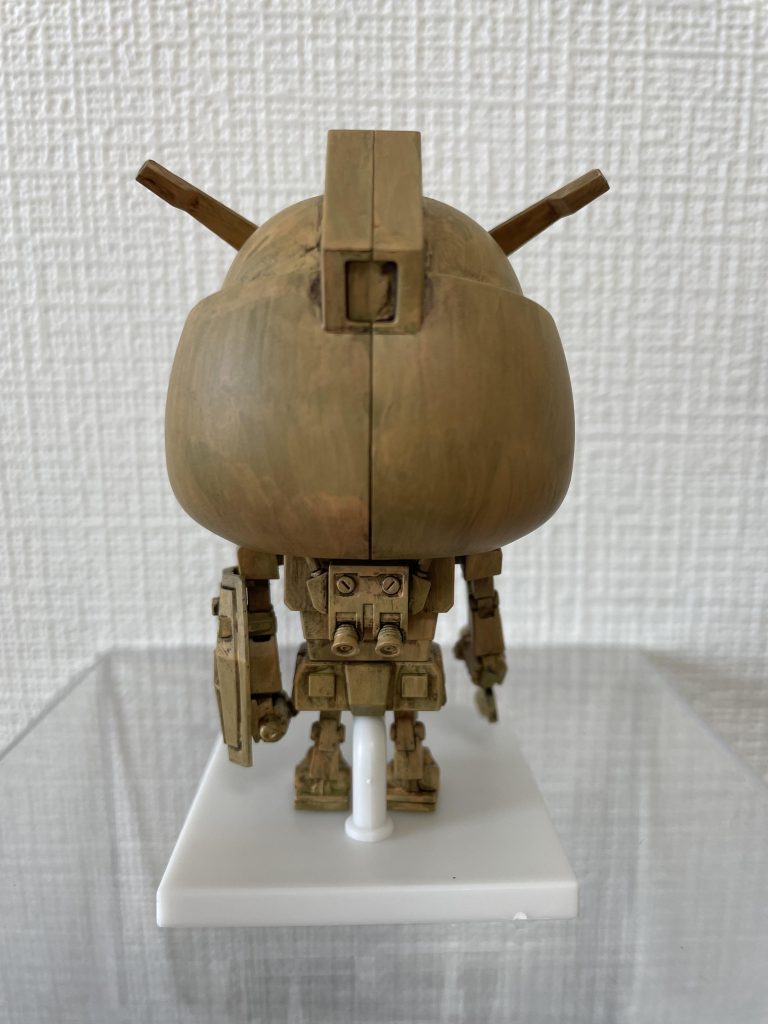 ムラを意識して、木目になーれ。