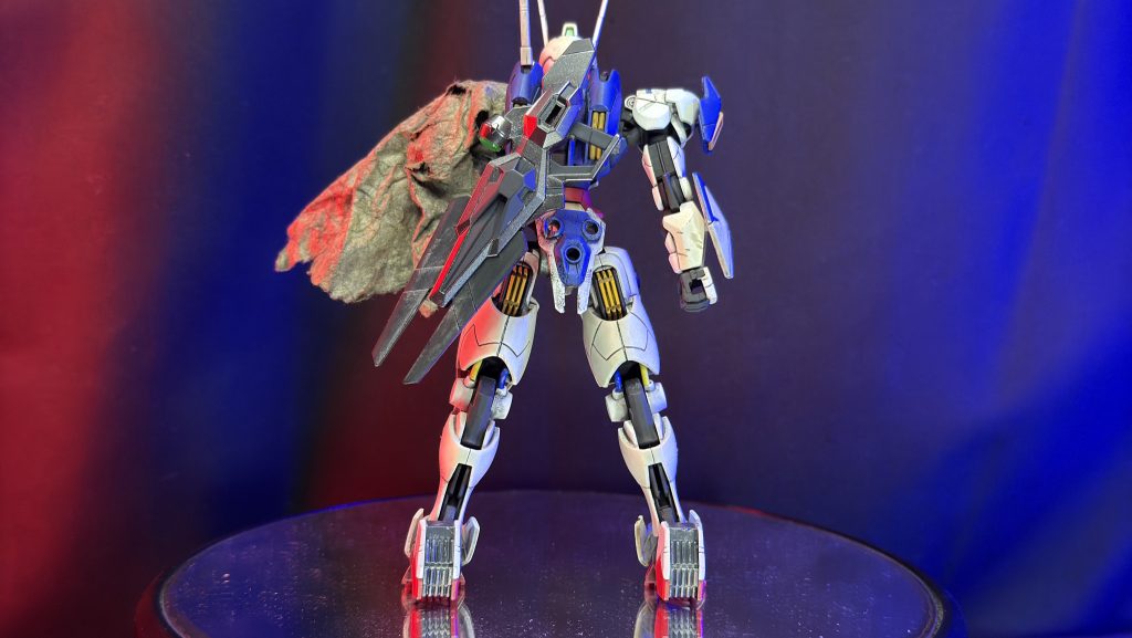 エスカッシャンの損傷も酷くライフルパーツ以外は外装のキズ隠しとして常にビットオン状態