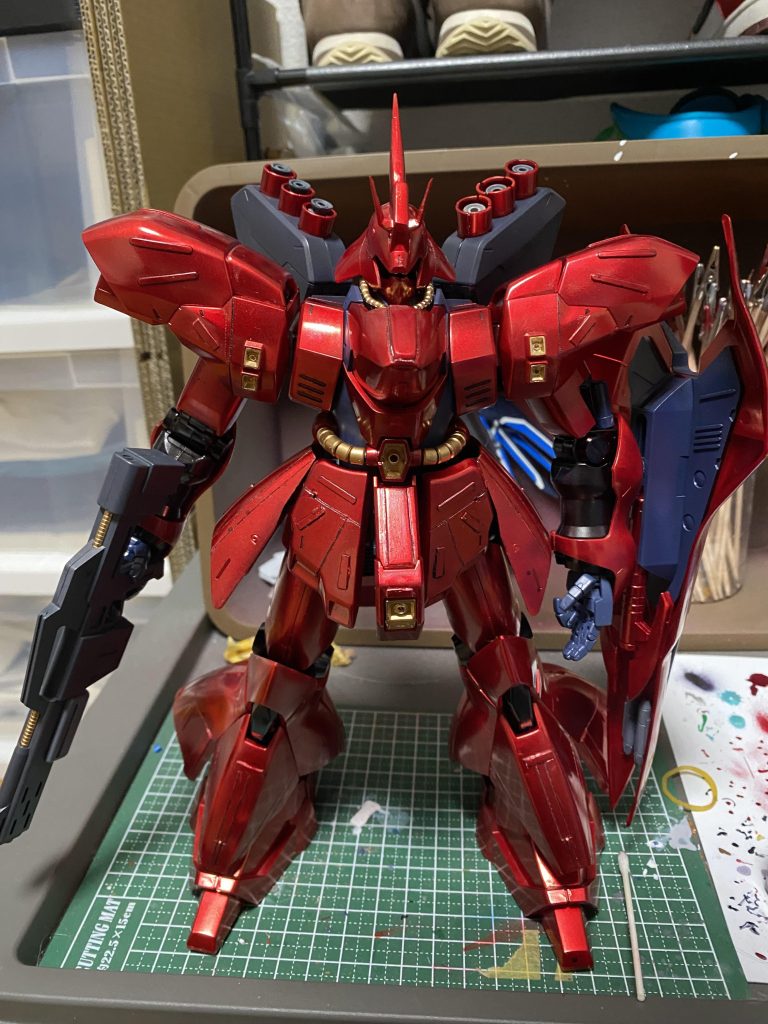 ガンダムマーカーエアブラシで塗装