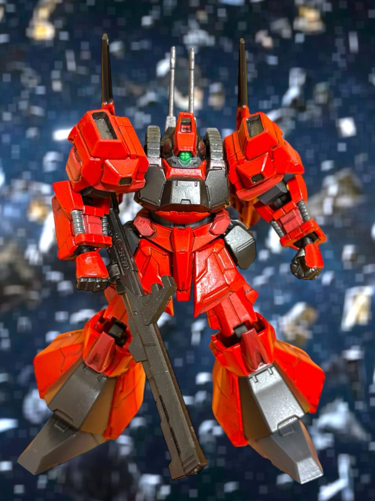 リックディアス、めちゃくちゃ好きなんですが、HGUCないので、Gフレームで代用です笑昔、ディアスってどこでも買えましたよね。いっぱい作った気がしますが、全部処分してしまいました。もったいない……。シュツルムディアスもああったんですが……これも処分してしまいました。ちゃんとプレイしたスパロボって、第1次αと、６４だけですが、６４が最初にクワトロがシュツルムディアスで仲間になったり、アムロがディジェＳＥ－Ｒに乗っていたりで、その辺機体にすごく愛着があります笑欲しい。ディアス。 あと、ちょっとワケあって、前回の話、ケイン少佐とマルコ中尉の会話の内容をちょこっと変えてます。              次回、MS戦記異聞シャドウファントム