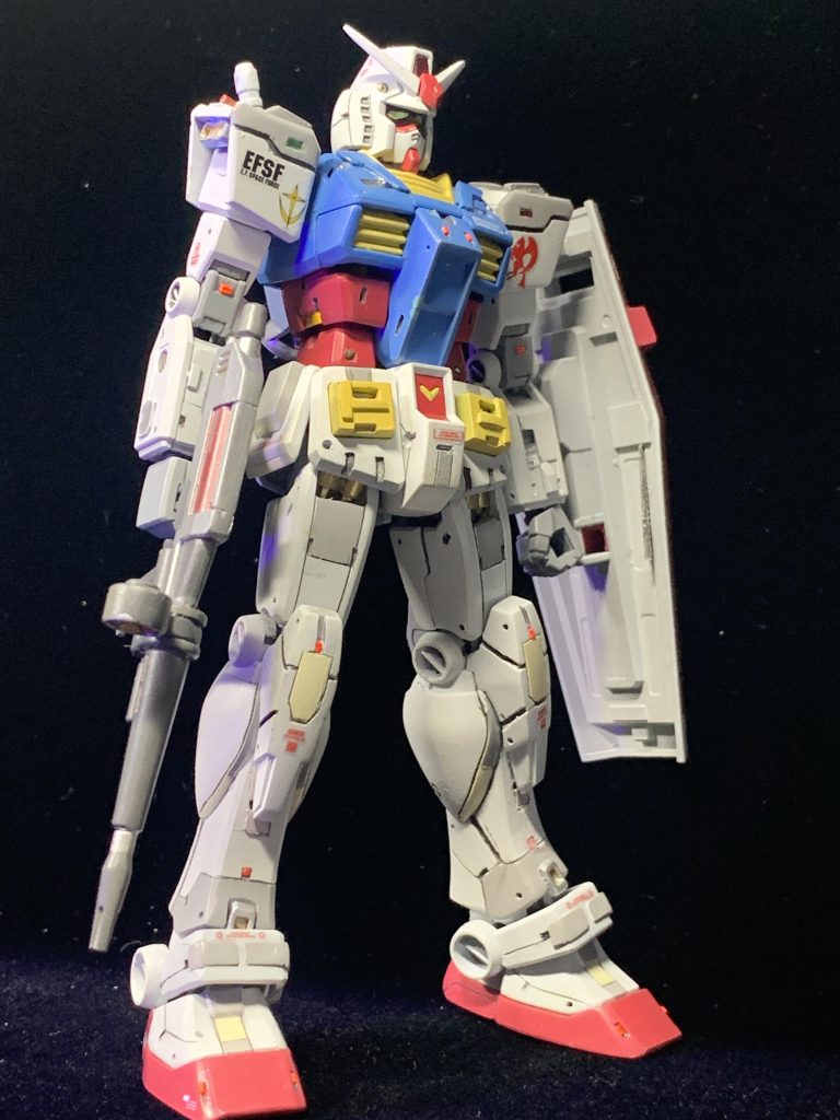 今作は細かいディテールとスジボリを中心に制作しました。ちょっとやり過ぎたかな……とは思いますが。f^_^;