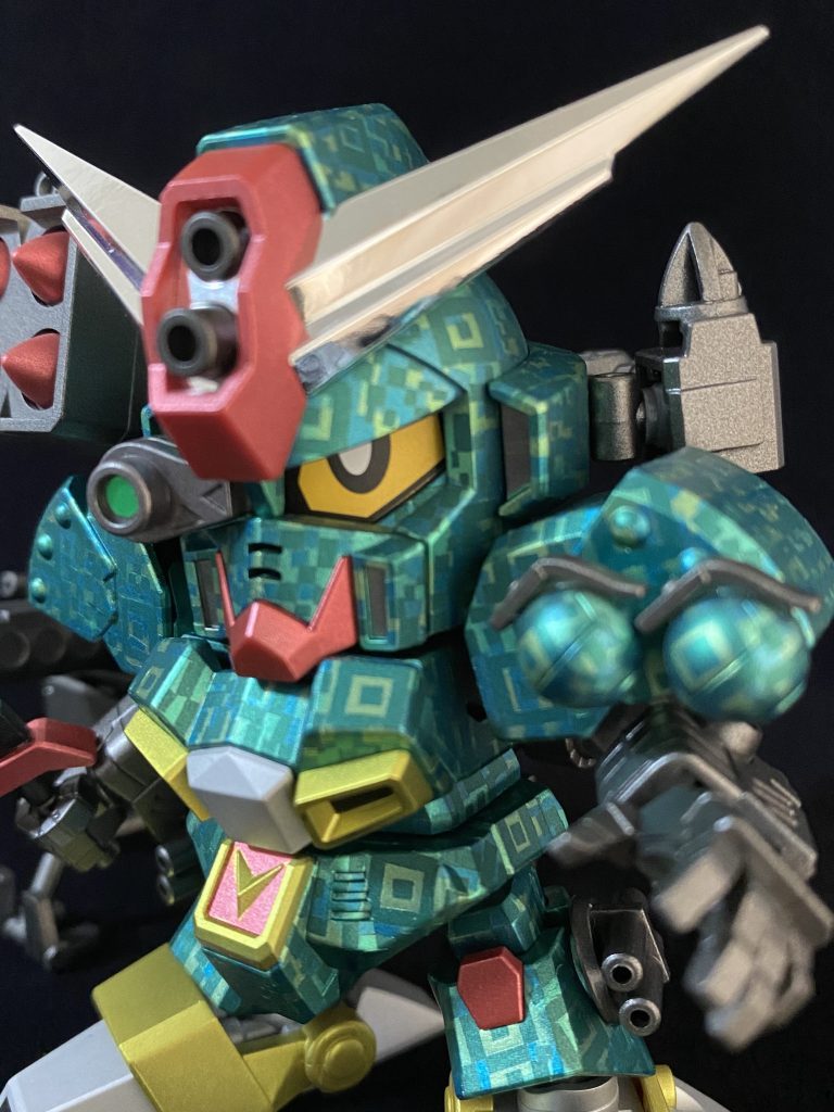 コマドガンダム QRコード迷彩