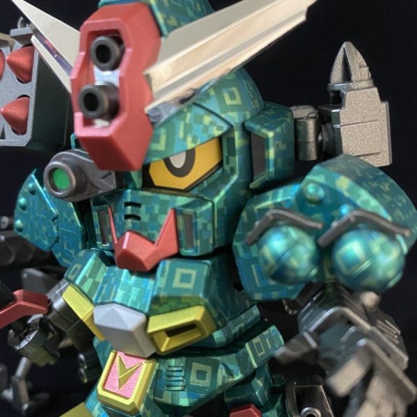 コマドガンダム QRコード迷彩