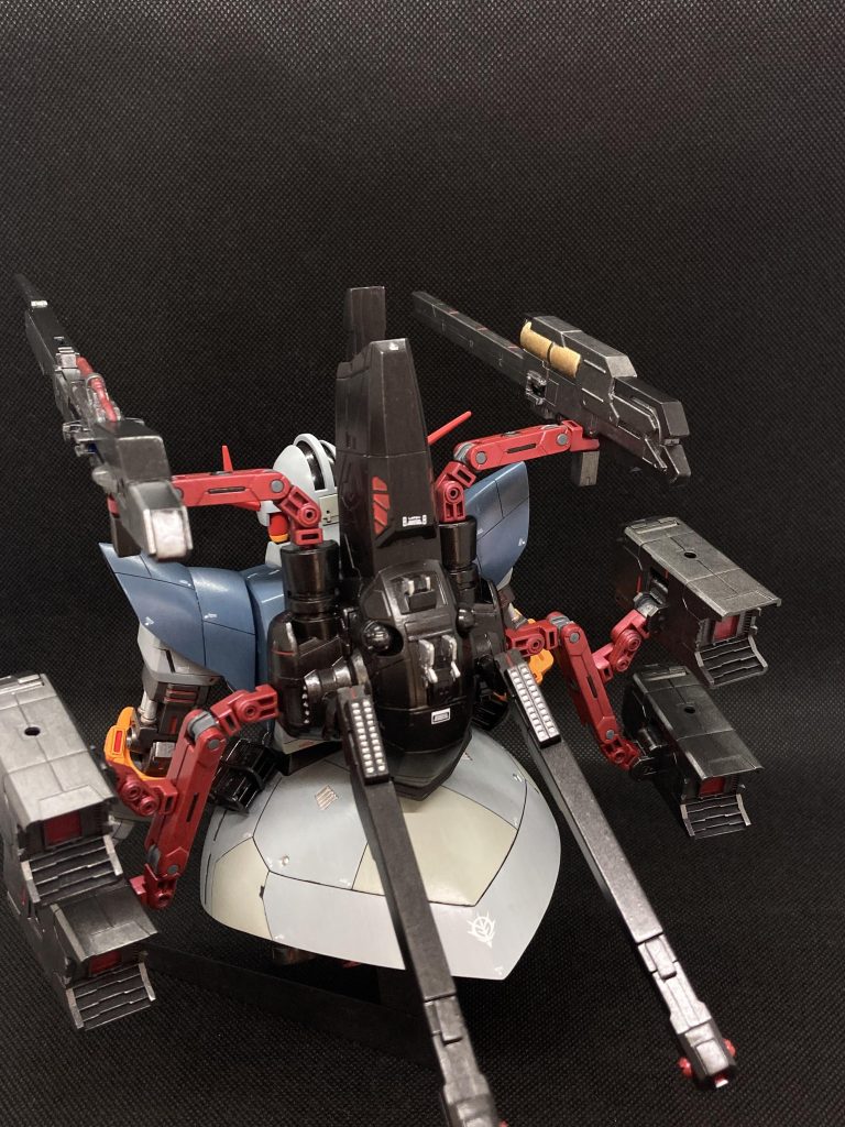 バックパックは分かりますかね?SDバルバトスについてくるイサリビです!