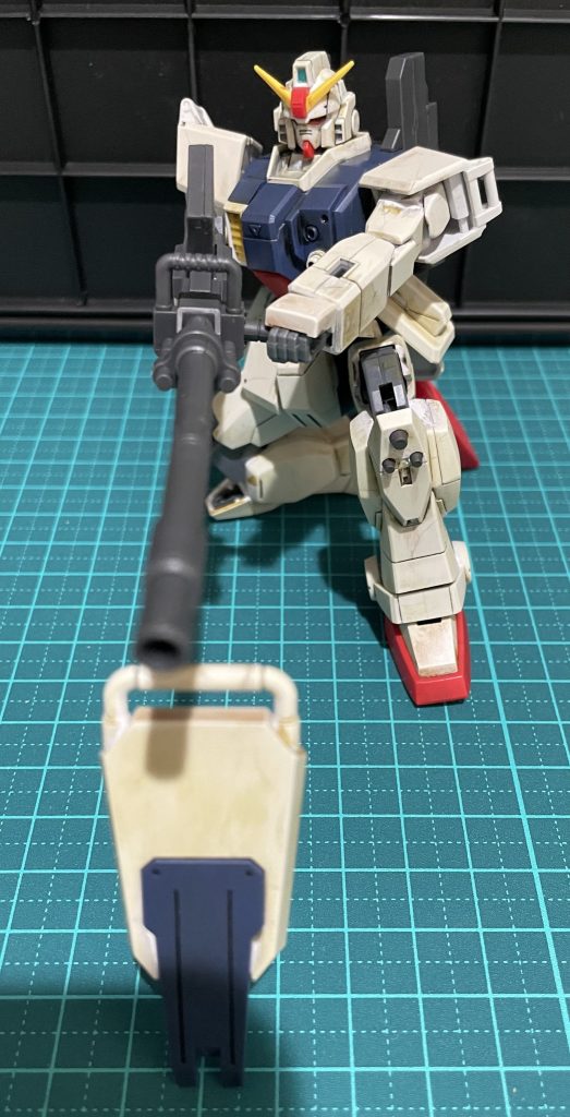 陸戦型ガンダムならではのポーズ❗️