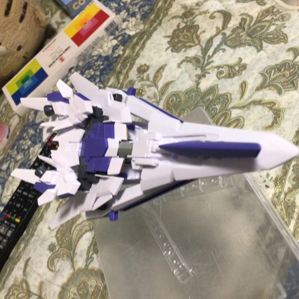 HGUCユニコーンガンダムデルタカイ(ウェイブライダー形態)