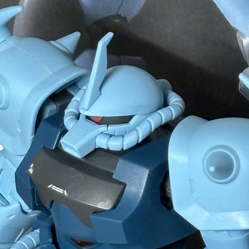 ザクシールド、グフシールドのライター HGUC) MS-07B3 グフカスタム｜一般アースノイドAさんのガンプラ作品