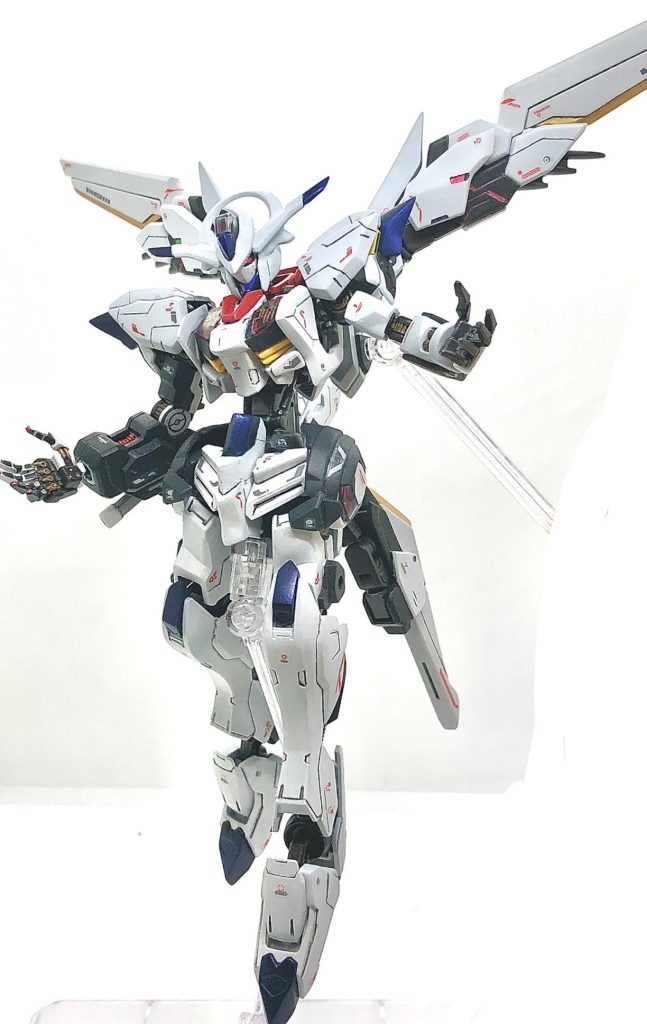 サムネ。全体的なシルエットはあまり変えていません。ガンビットのスクラッチ以外にも色々体型を弄っていますが、パッと見あまりわからないのが欠点です…が、バエルにはこのスタイルが最適だと思うので、これでよかったと信じています。