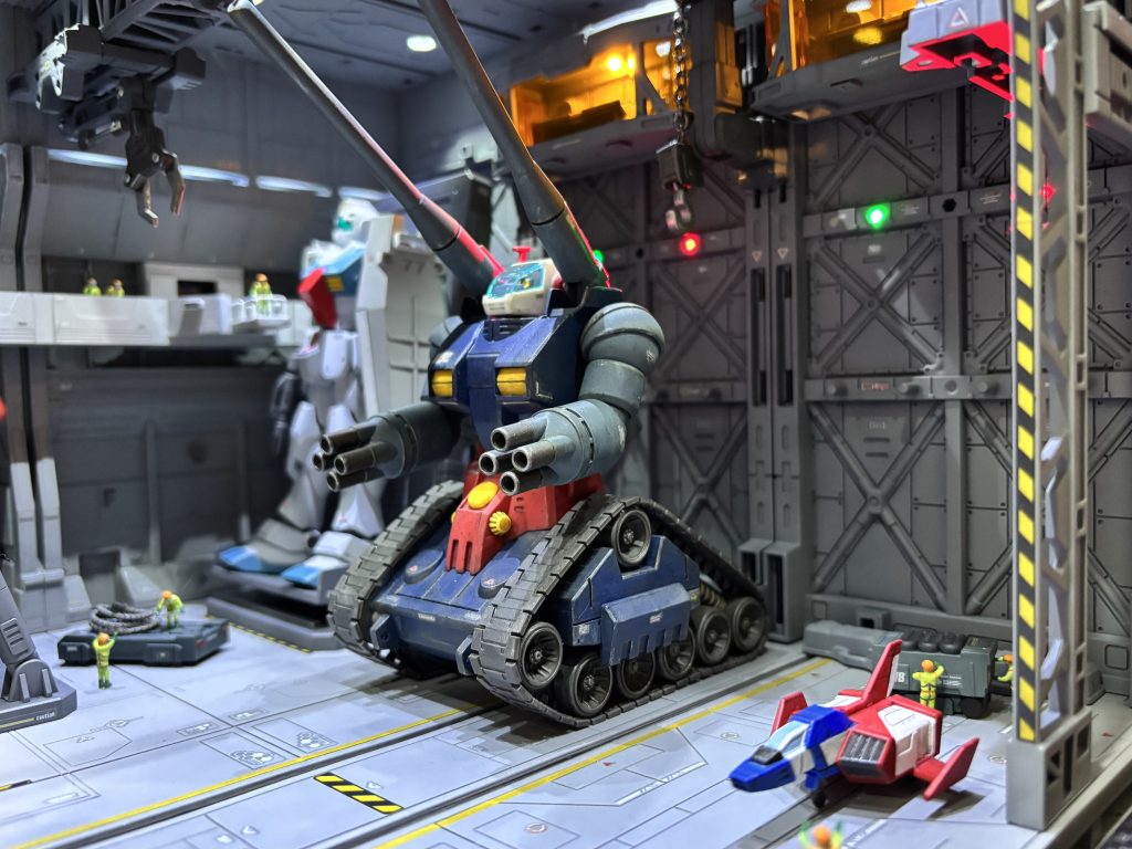 司令室もいい演出してますね〜🥰山田化学さんのアイテムが無ければ、ここまでの雰囲気は出せなかったろう🤔