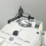 1/48 61式戦車　製作35日目〜砲塔後部のバスケットを試作中後部からタラップ[…]