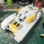 1/48 61式戦車　製作38日目バスケットを作る際に気付いたキューポラの位置が[…]