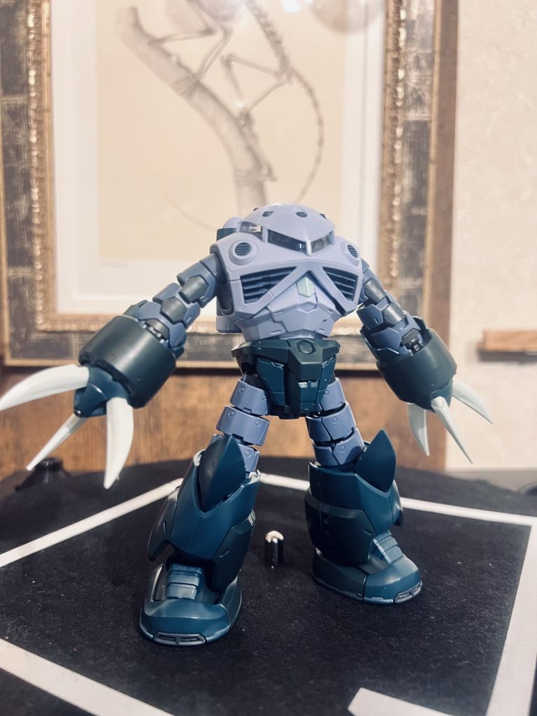 作品名：ズゴック素組<p>近所のラッパー君からの依頼で RGズゴック組みました。 プレバンの量産型。貴重なキット組ませてもらってありがたいです。赤いのはたまに見かけますけどね。自分、ピンクの専用機、あんまり好きじゃないんですよ。 RGとはいえ、さ […]</p>
