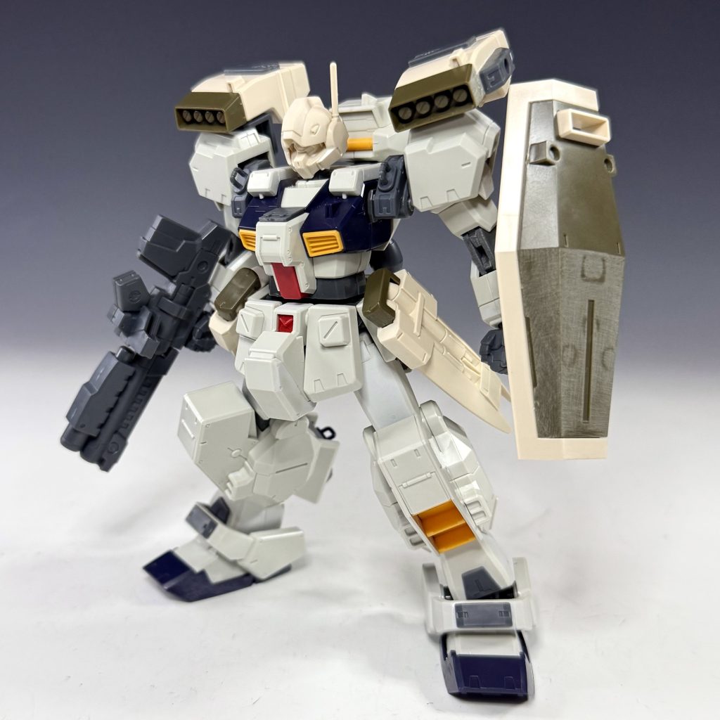 塗装前(処理中)。