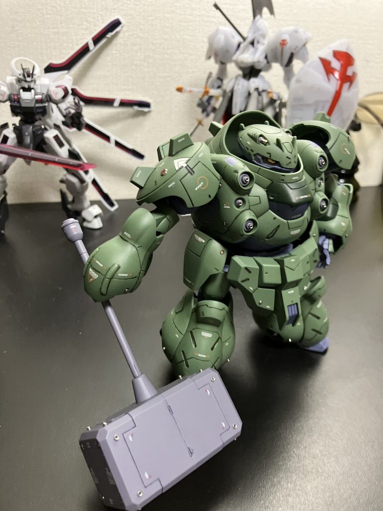 HG ガンダムグシオン 簡単フィニッシュちょいプラス–6枚目/制作者：ASUR