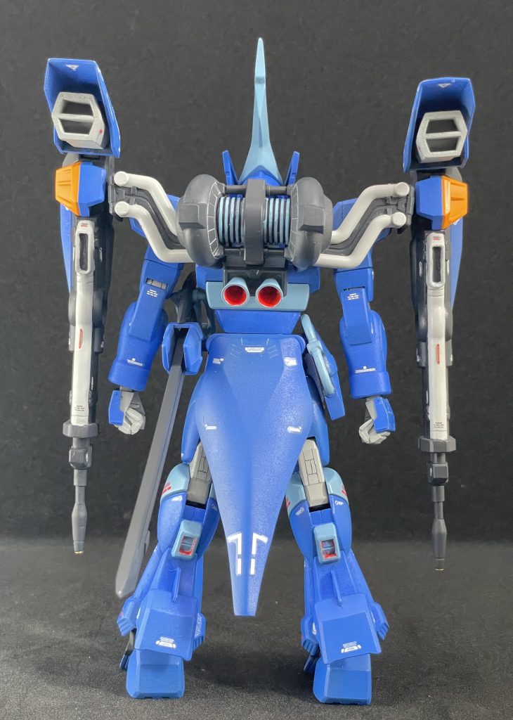 背面。リアスカートも延長してます。