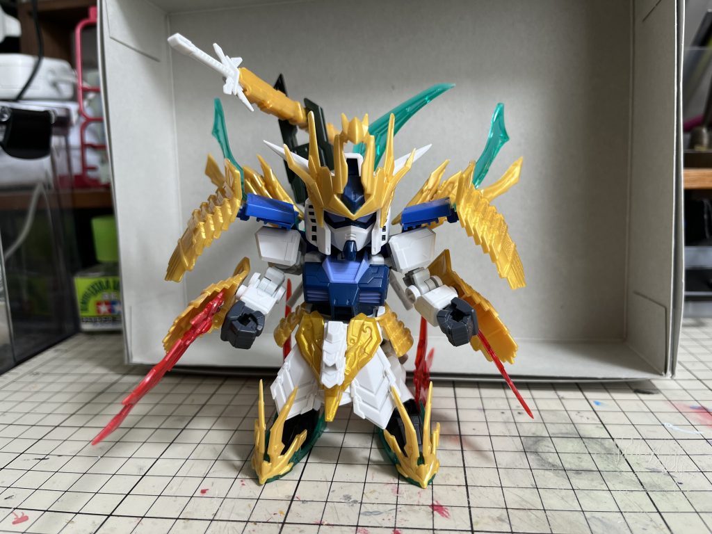雷電・全武装頑駄無[サンダーボルト版フルアーマーガンダム]–2枚目/制作者：クリームシュウ(探プラ部)