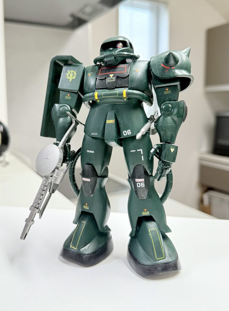 旧キット　ザク–3枚目/制作者：避雷針