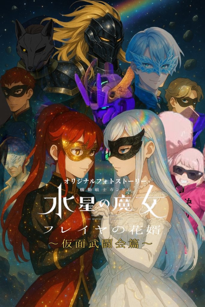 情報解禁‼️機動戦士ガンダム　水星の魔女　非公式外伝のフォトストーリー企画が始動！