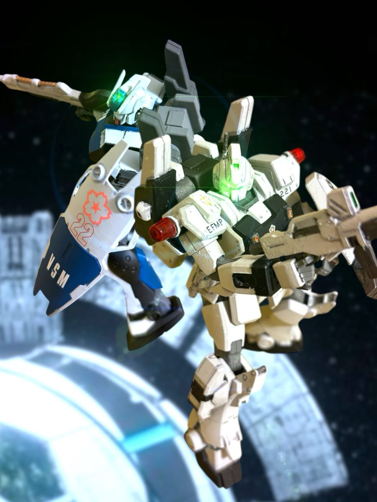 　ミヤギは、ヘントのキャバルリーと背中合わせになるように寄り添う。カイルのキャバルリーも、