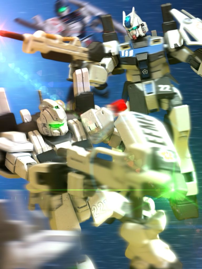 「アンナ少尉とカイル曹長はそのま