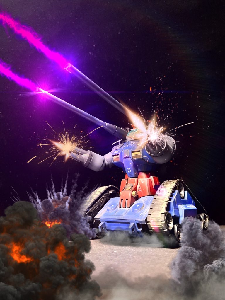 短足と言われブチキレるガンタンク