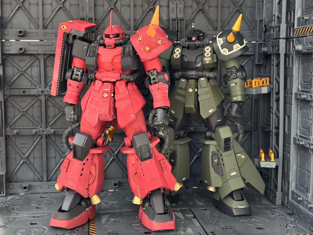 ア・バオア・クー防衛隊とツーショット