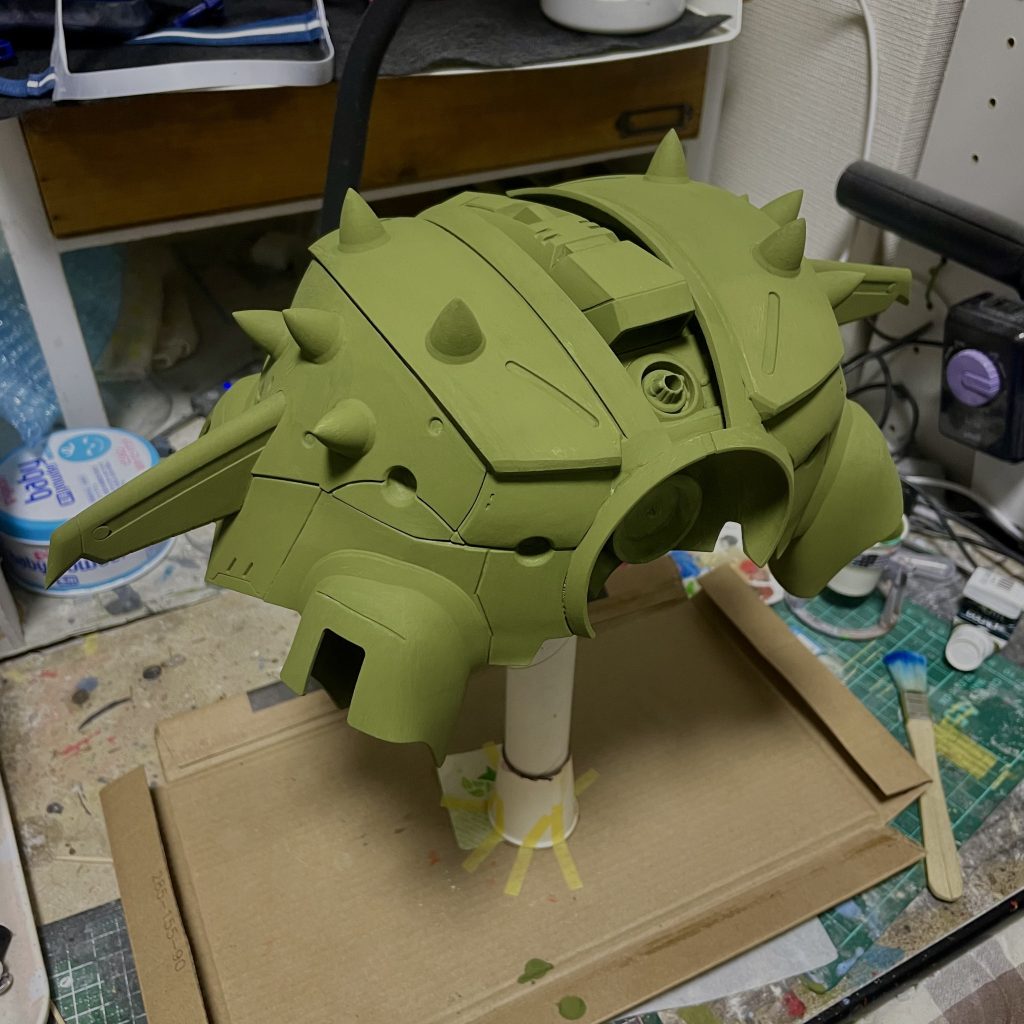 外装部分。トゲが痛い😓