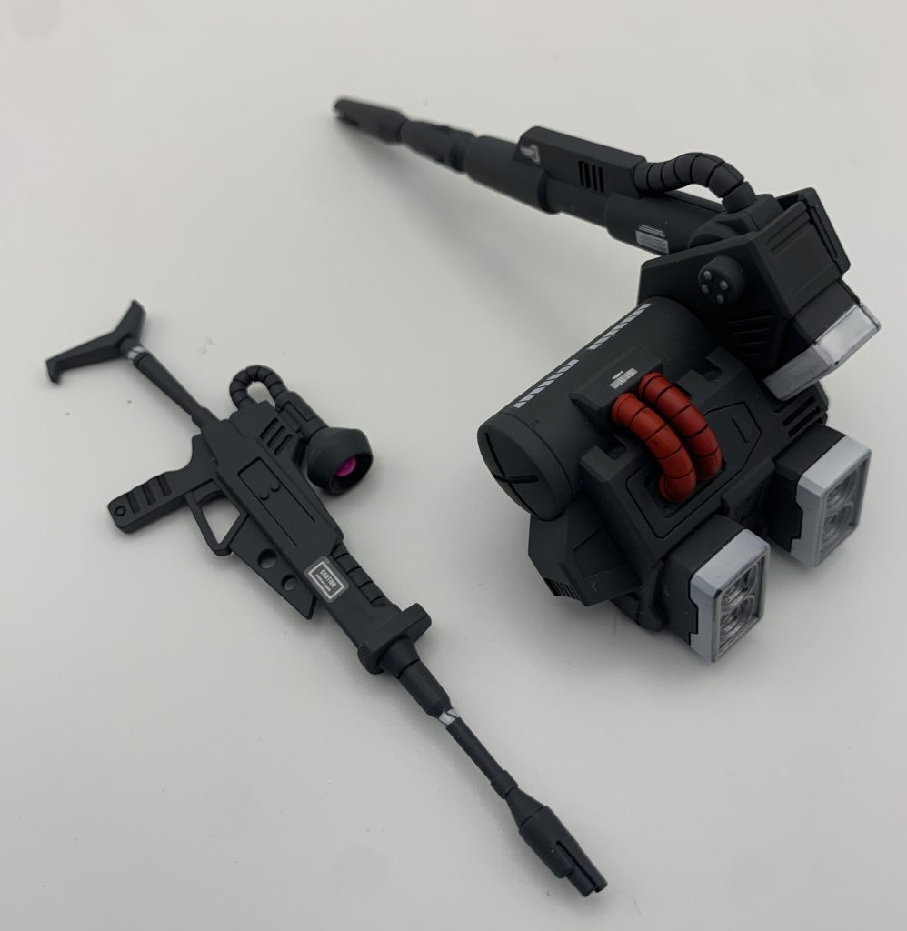 ビームライフル、キャノンパック