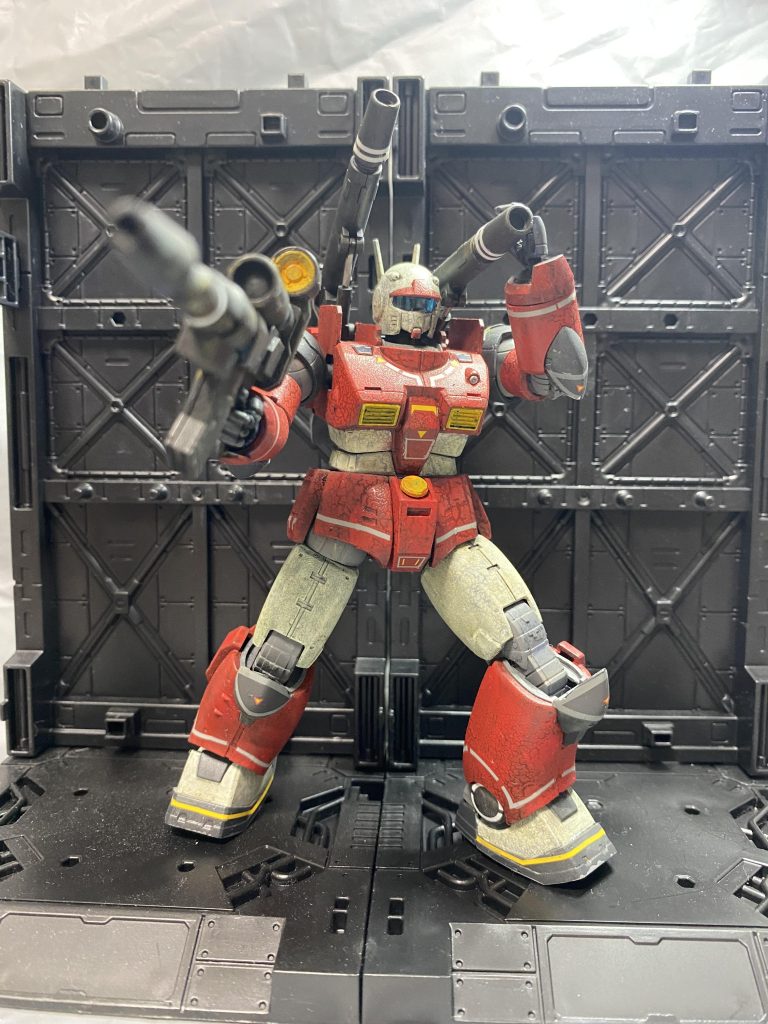 左キャノン発射保持！