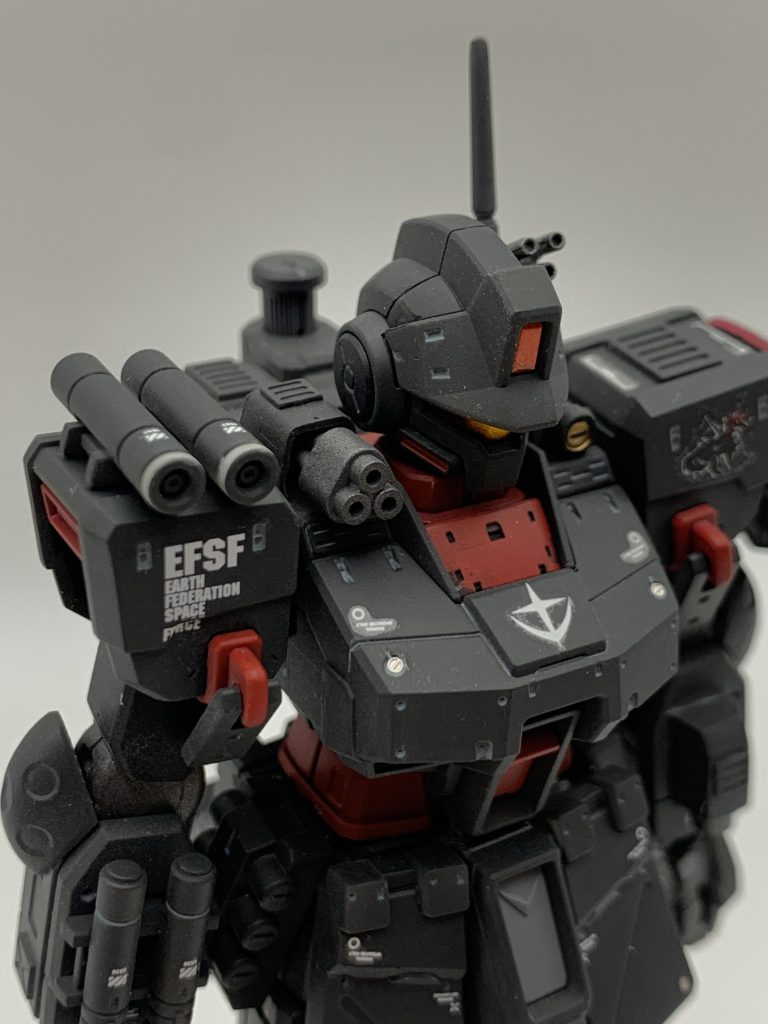 ガトリングを頭部の右側に移設