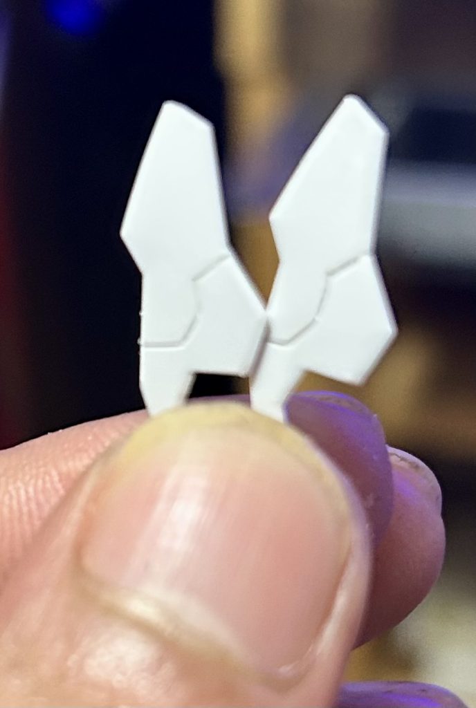 頑張った証!何が大変って左右対称にしなくては行けないのが一番の難所でした‥