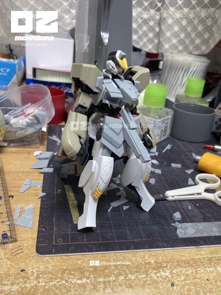 機動戦士ガンダム 鉄血のオルフェンズ　オリジナルガンダムフレーム ASW-G-53 Caim–2枚目/制作者：Mawstone.CustomWorks
