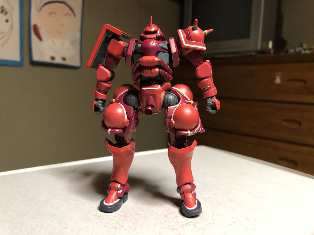 シャア専用ザク(GQ)–8枚目/制作者：ヤマト糊@fcmpCXyhsk1RJ7p