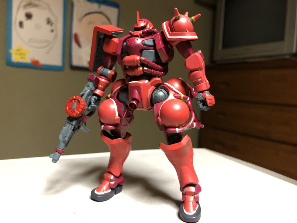 シャア専用ザク(GQ)–2枚目/制作者：ヤマト糊@fcmpCXyhsk1RJ7p