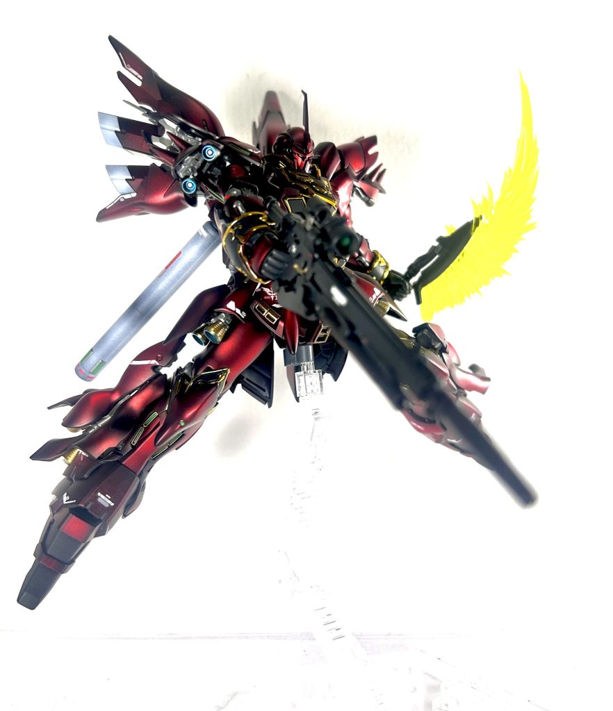 続いてポージングビームライフルをビシッと‼️