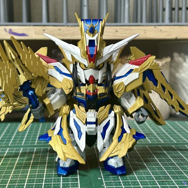 初の筆塗り全塗装！With 諸葛亮フリーダムガンダム