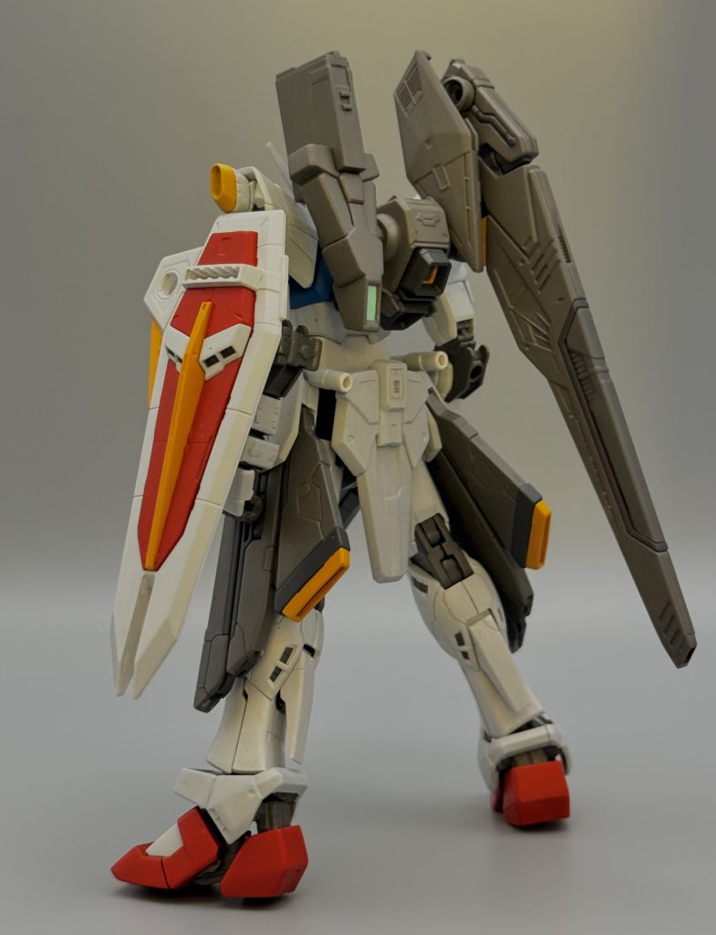 背面もスッキリ。