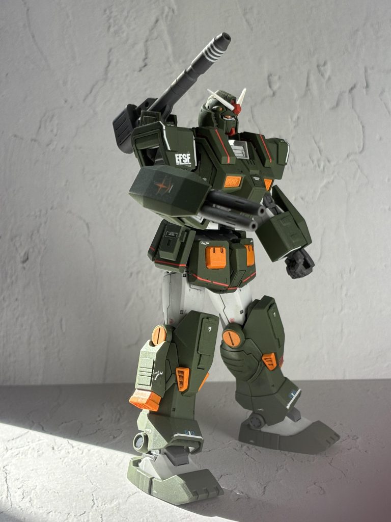 重装甲、重火力の雰囲気が出ていてよき♡ビームサーベルはありません。